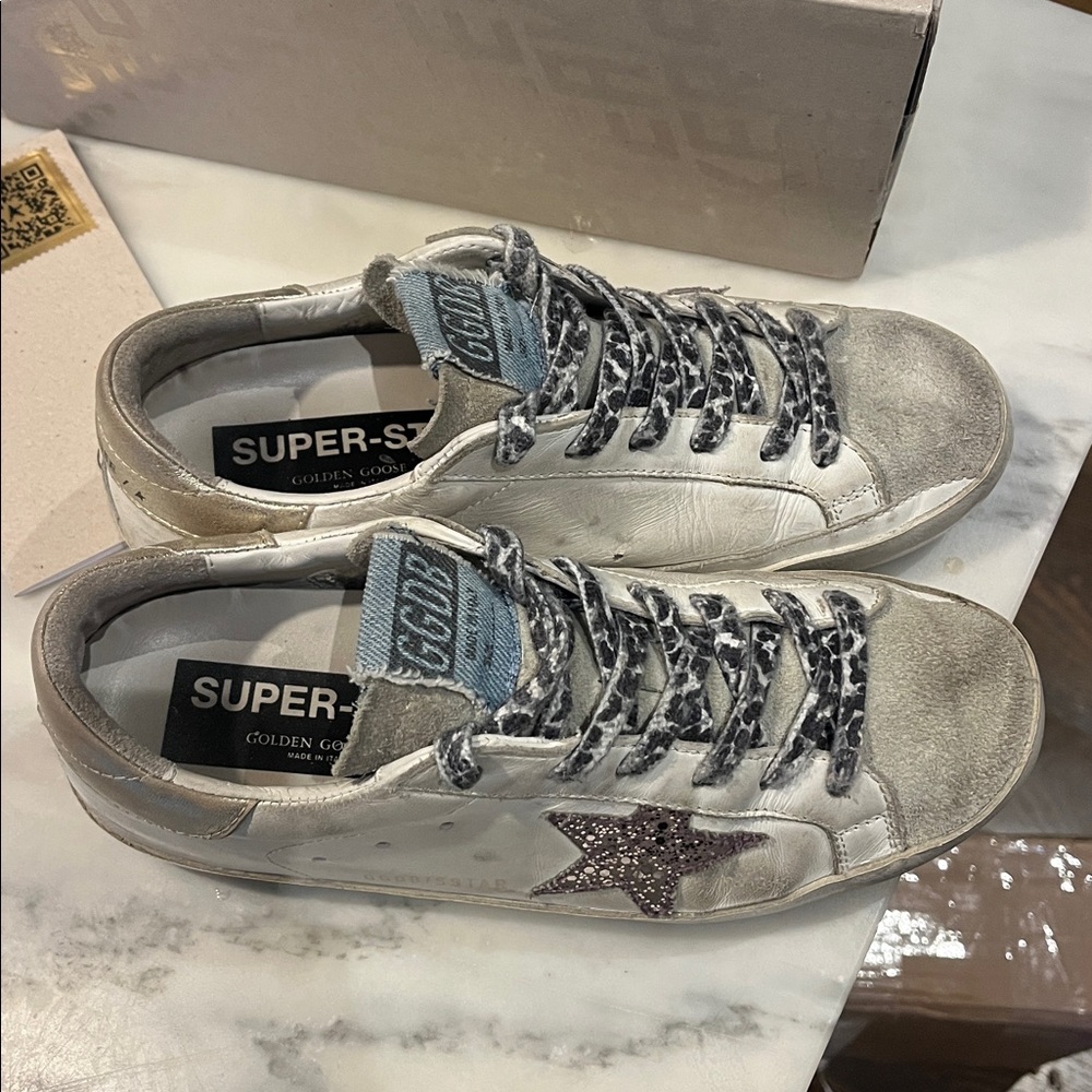 Authentic Golden Goose Sneakers size 38 - Picture 4 of 9